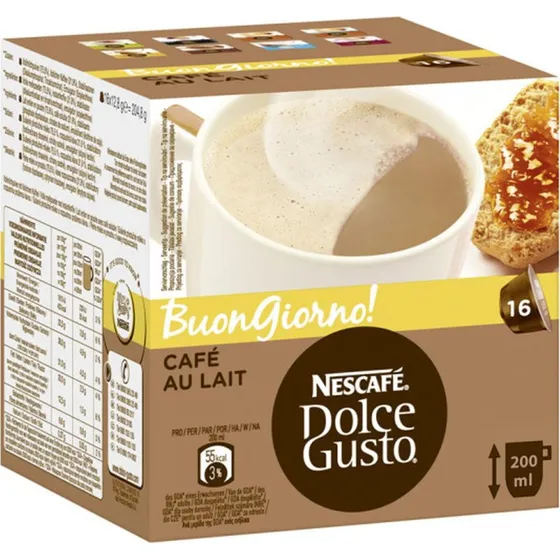 Nestlé Café au Lait Kaffekapsler (16 stk)