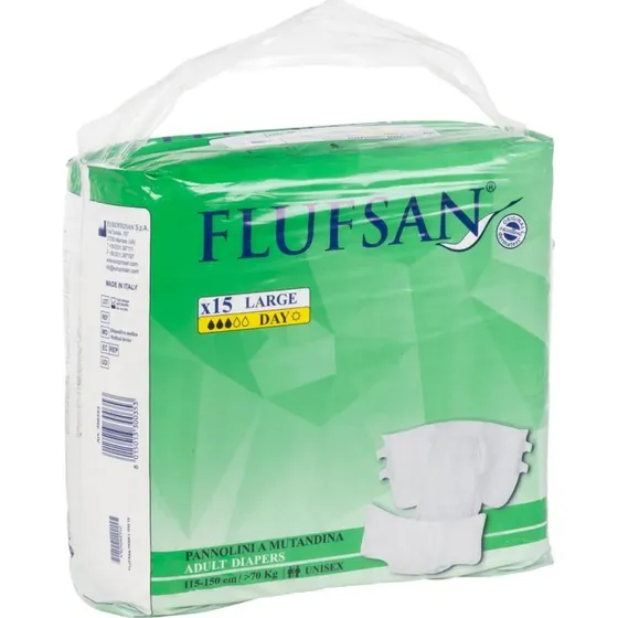 Flufsan Voksenbleer 15 stk. L
