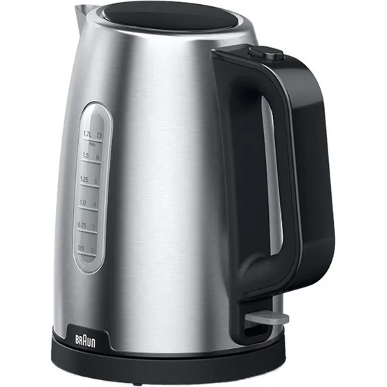 Braun WK1500BK PurShine 1,7 L, Rostfri, Sort