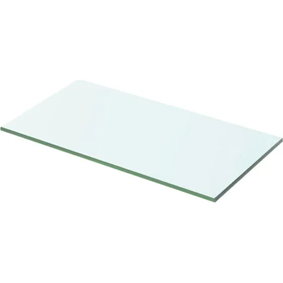 vidaXL Hylde Glaspanel Klar 50x20 cm