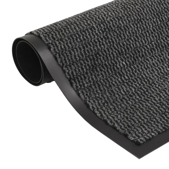 vidaXL Måtte med Støvkontrol 60 x 90 cm Antracitgrå