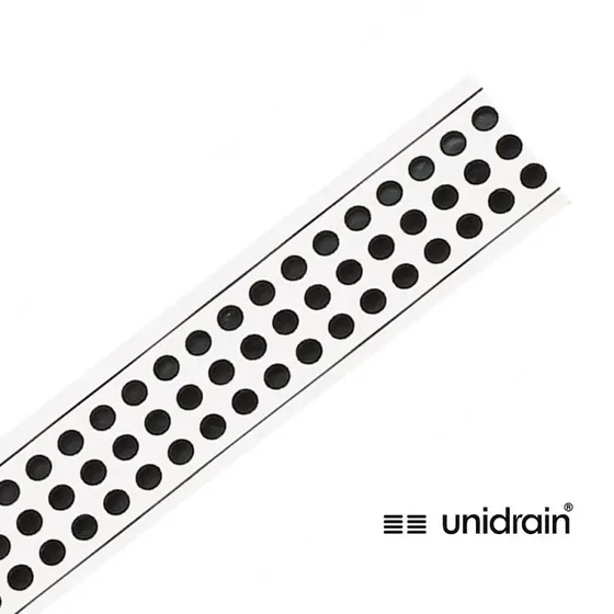 Unidrain 1000 mm Classic Rist, rustfri stål
