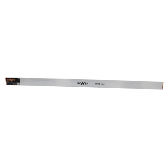 Boxer Retteskinne 2 m, 18 mm tyk, aluminium