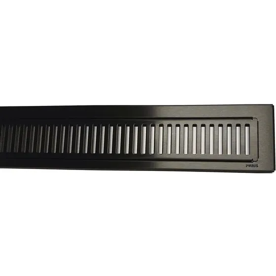Purus Line Rib 1000 mm Sort PVD Rist & Ramme