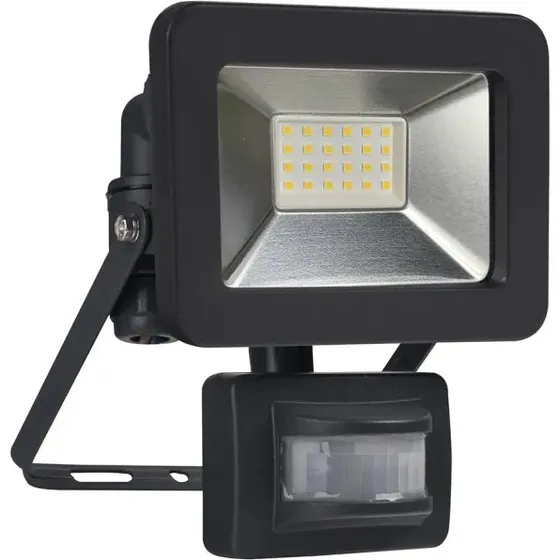 GRIPO LED-projektør 20W med sensor og Quick Connector, sort