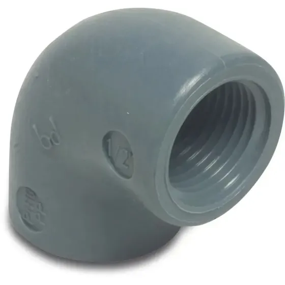 AL-KO 90° bøjning 2 x 1" indv. gevind - 532558