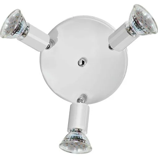 Eglo Mini Rondel 3x2,8W Hvid 14,5 cm GU10