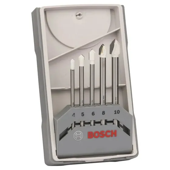 Bosch CYL-9 Ceramic Fliseborsæt 5 stk (4–10 mm)