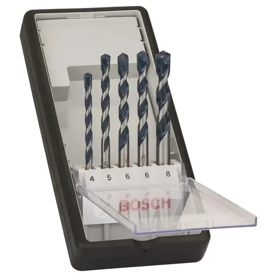 Bosch Robust Line CYL-5 Betonborsæt 5 dele (4-8 mm)