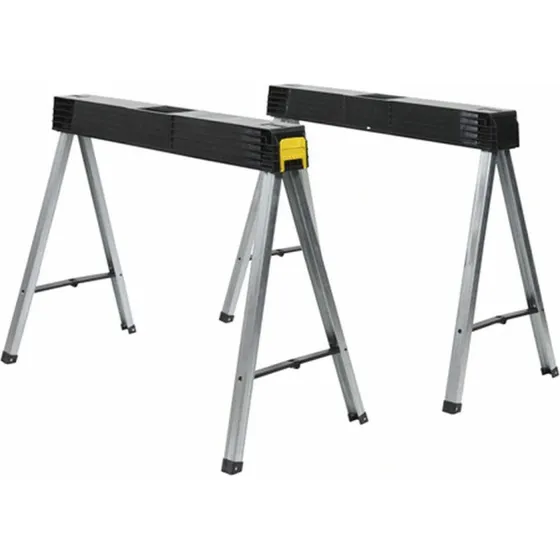 Stanley 1-97-475 Foldbar Metal-Aluminium Bukke Sæt 2 stk