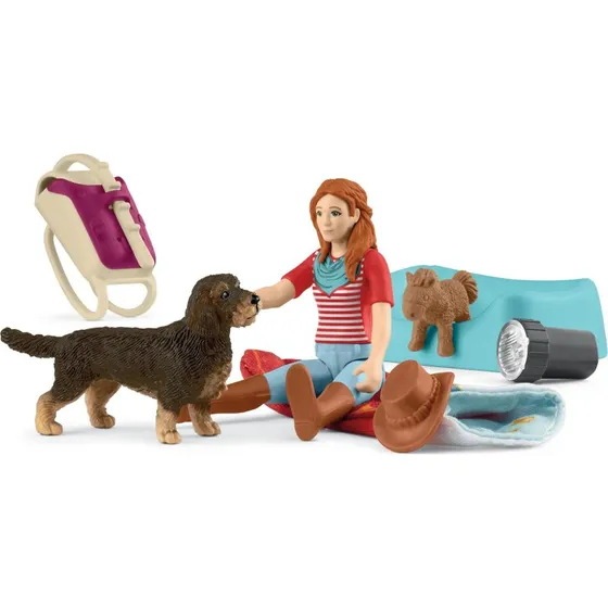 Schleich Horse Club 42748 Sleepover-eventyr med Hannah, 4+ år