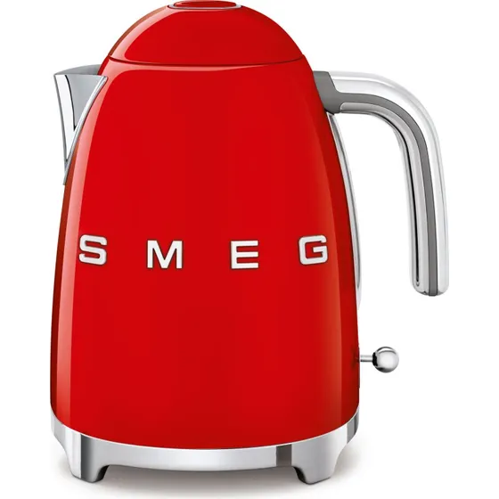 Smeg KLF03RDEU Elkedel, rød, 1,7 L, 2400 W