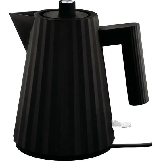 Alessi Plissé Elkedel 1 liter, sort (2400W)