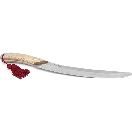 Pulltex Champagnesabel 50,5 cm, rustfri stål/eg