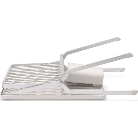 Brabantia SinkSide sammenklappeligt opvaskestativ, lysegrå, 37 cm
