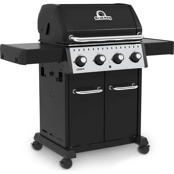 Broil King Crown 420 Gasgrill, sort, 4 brændere