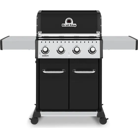 Broil King Baron 420 Gasgrill, sort, 4.155 cm² grillflade