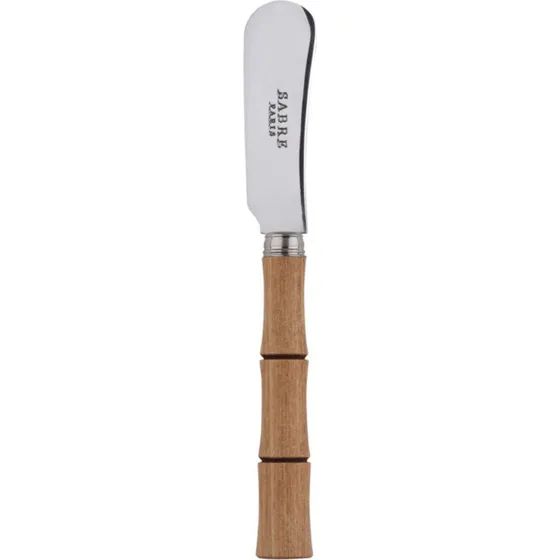 Sabre Paris Bambou Smørkniv, 14 cm, Lyst Træ