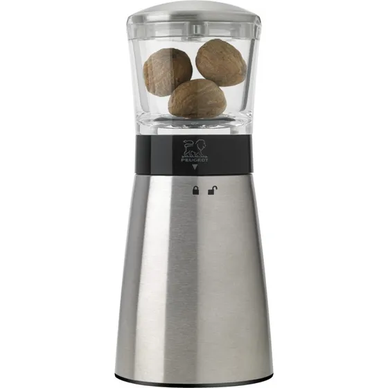 Peugeot Daman Muskatkværn 15 cm, rustfrit stål & akryl
