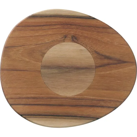 Aida RAW magnetisk bordskåner 17,5 x 15 cm teak
