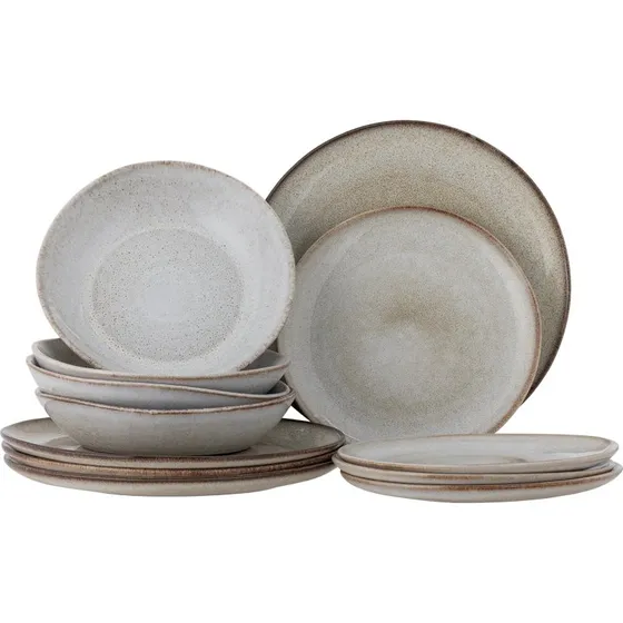 Bloomingville Sandrine 12-del set, Natur