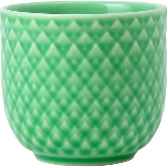 Lyngby Porcelæn Rhombe Color Æggebæger 5 cm Grøn