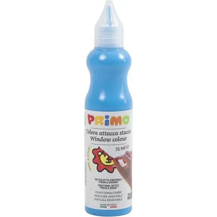Vinduesmaling, blå, 75 ml – 1 fl.