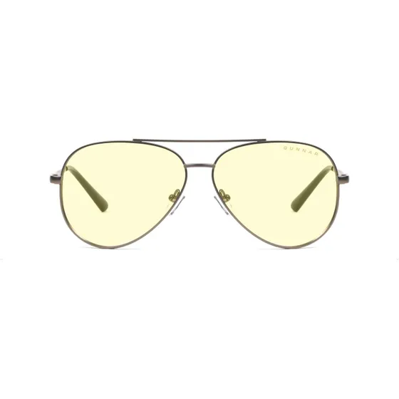 Gunnar Maverick Onyx Amber - PC-briller med blålysfiltrering