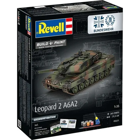 Revell Leopard 2 A6A2 70-års Jubilæumsudgave 1:35