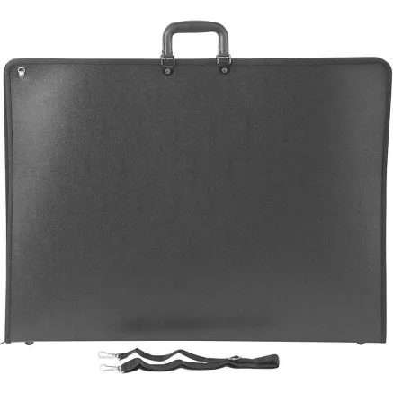 Portfolio Mappe A2, 420x600 mm, sort, 1 stk.
