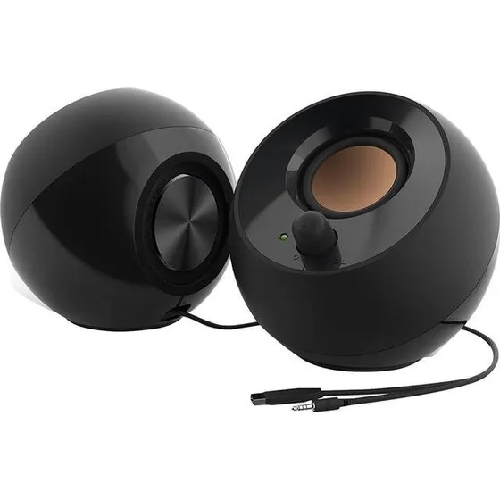 Creative Pebble 2.0 USB-højttalere, sort