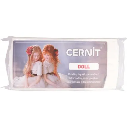 Cernit Modellervoks Unicolor 051 Hvid 500g