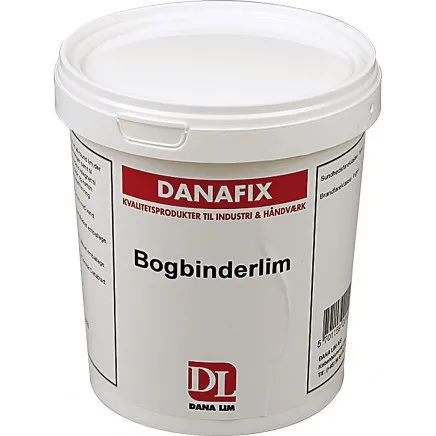 Danafix Bogbinderlim 1l, transparent og fleksibel