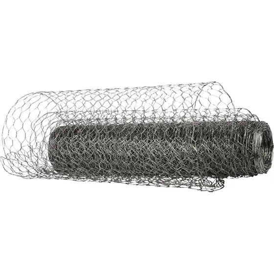 Kyllingetråd B 40 cm, 20 m - Galvaniseret metalnet