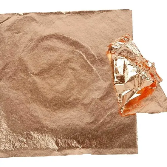 Bladkobber 16x16 cm, 25 ark, kobber