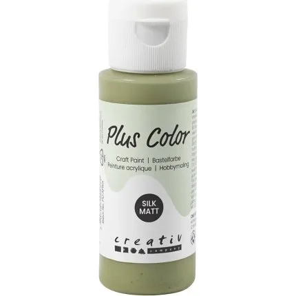 Plus Color Hobbymaling, Eucalyptus, 60 ml