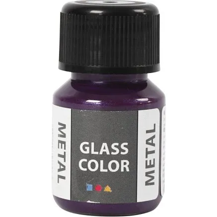 Glass Color Metal Lilla 30 ml