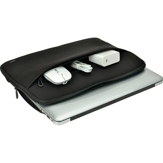 Deltaco Essential Neopren Notebookhylster 12" Sort