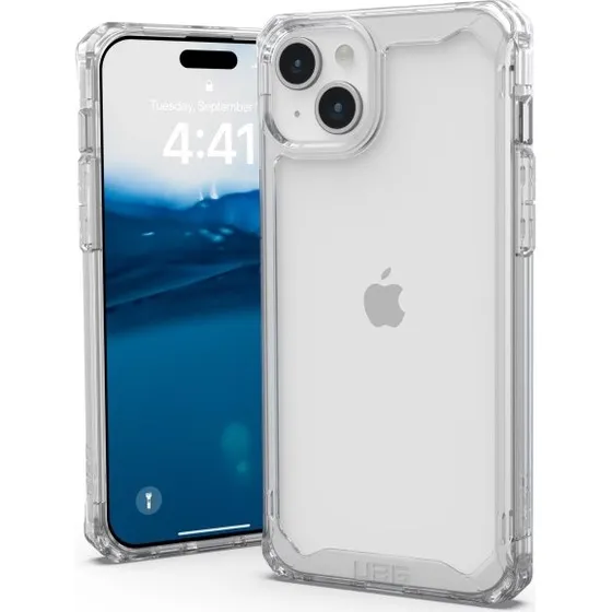 UAG Plyo iPhone 15 Plus Ice - Klart, stærkt beskyttelsescover