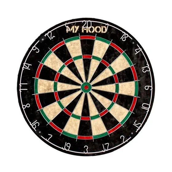 MY HOOD Dartskive Classic (702010) – Hårfibre med flytbar nummerring