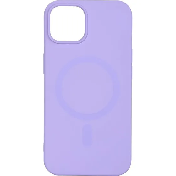 Essentials iPhone 13/14 Silikone Mag Back Cover, Lilla