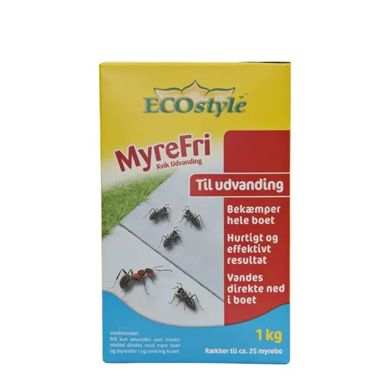 Ecostyle Myrefri Spray 400ml - Klar til brug mod myrer & kryb