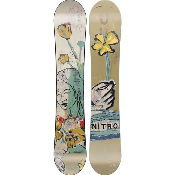 NITRO Mercy Snowboard 2025 Dame - Freestyle (Flex 5)