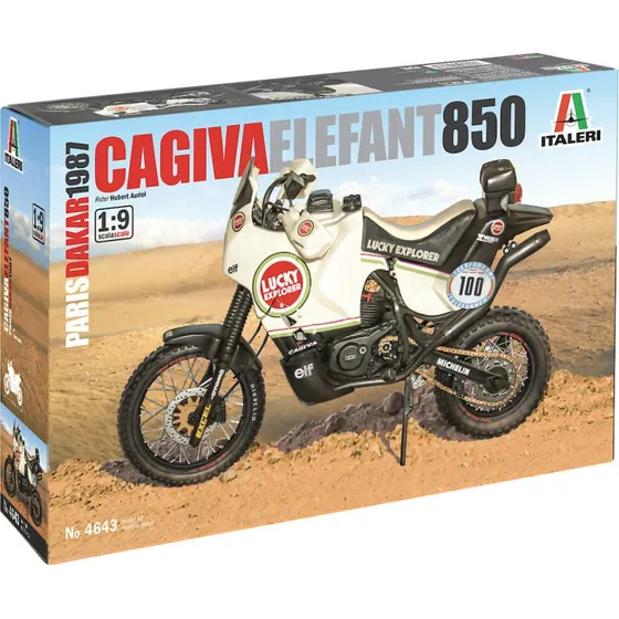 Italeri Cagiva Elefant 850 Paris-Dakar 1987 1:9