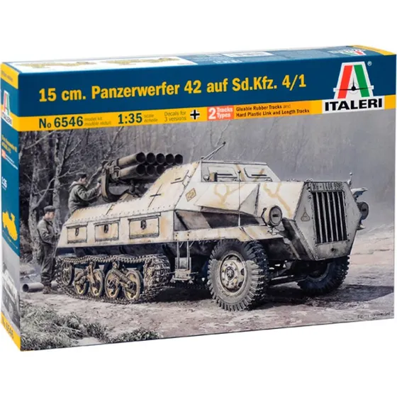 Italeri 1:35 Panzerwerfer 42 Auf SD.KFZ - Modelbyggesæt