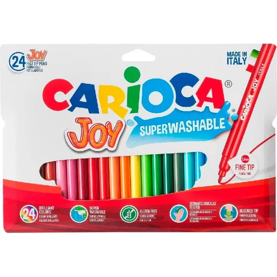 Carioca Joy Tusser 24 stk. med ventilerede hætter
