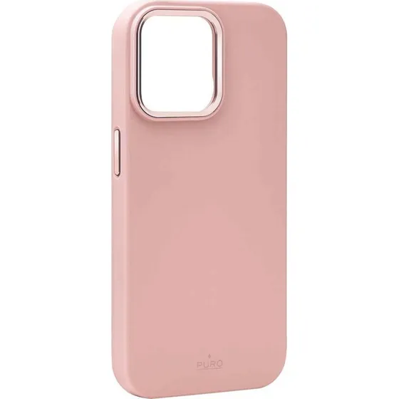 Puro Icon Mag Pro Cover til iPhone 15 Pro Max, Lyserød