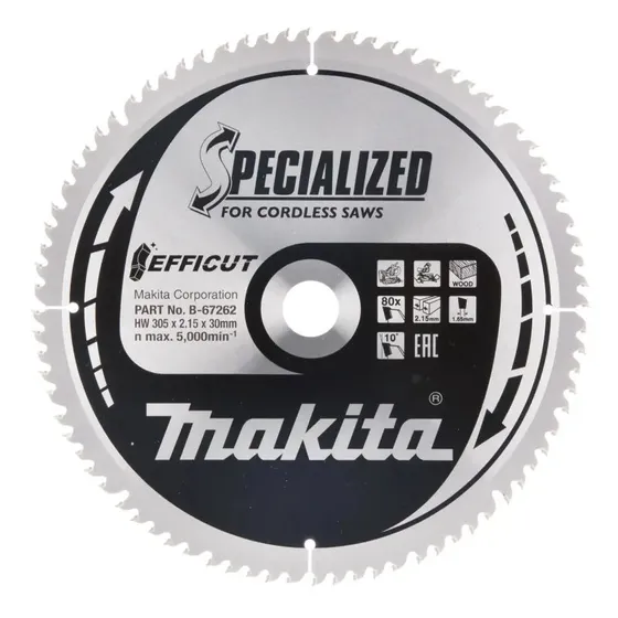 Makita TCT Klinge 305x30mm 80t - B-67262