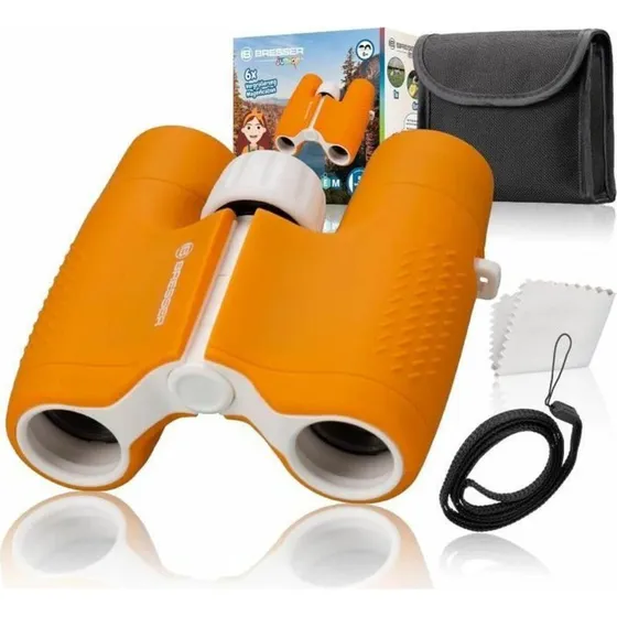 Bresser Junior Kikkert, foldbar, orange