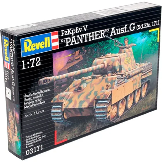 Revell PzKpfw V Panther Ausf.G 1:72 modelkampvogn